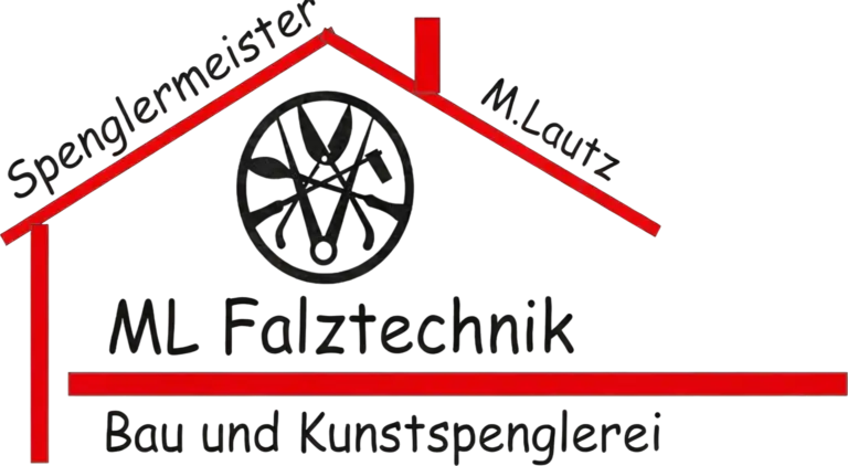 Logo der ML Falztechnik – Bau- und Kunstspenglerei von Spenglermeister M. Lautz
